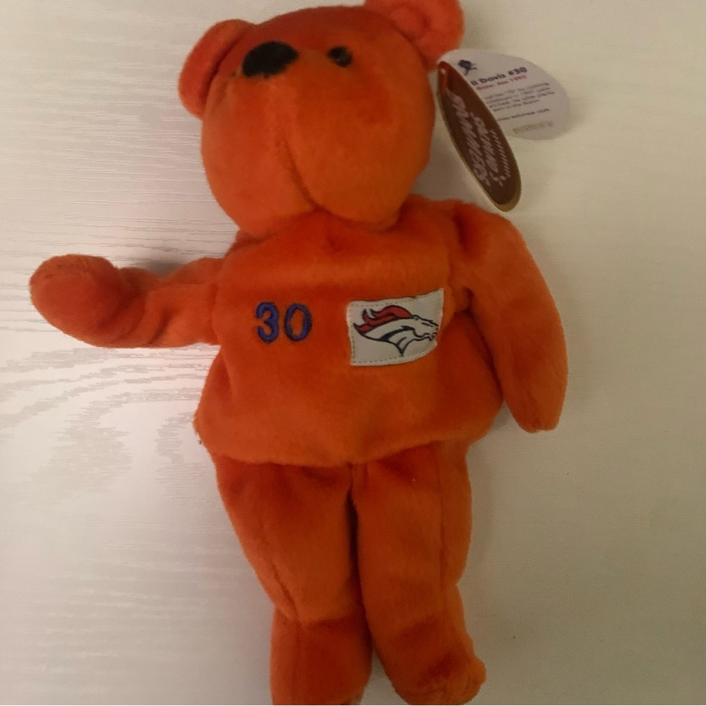 TY Beanie Baby Broncos Terrell Davis 30